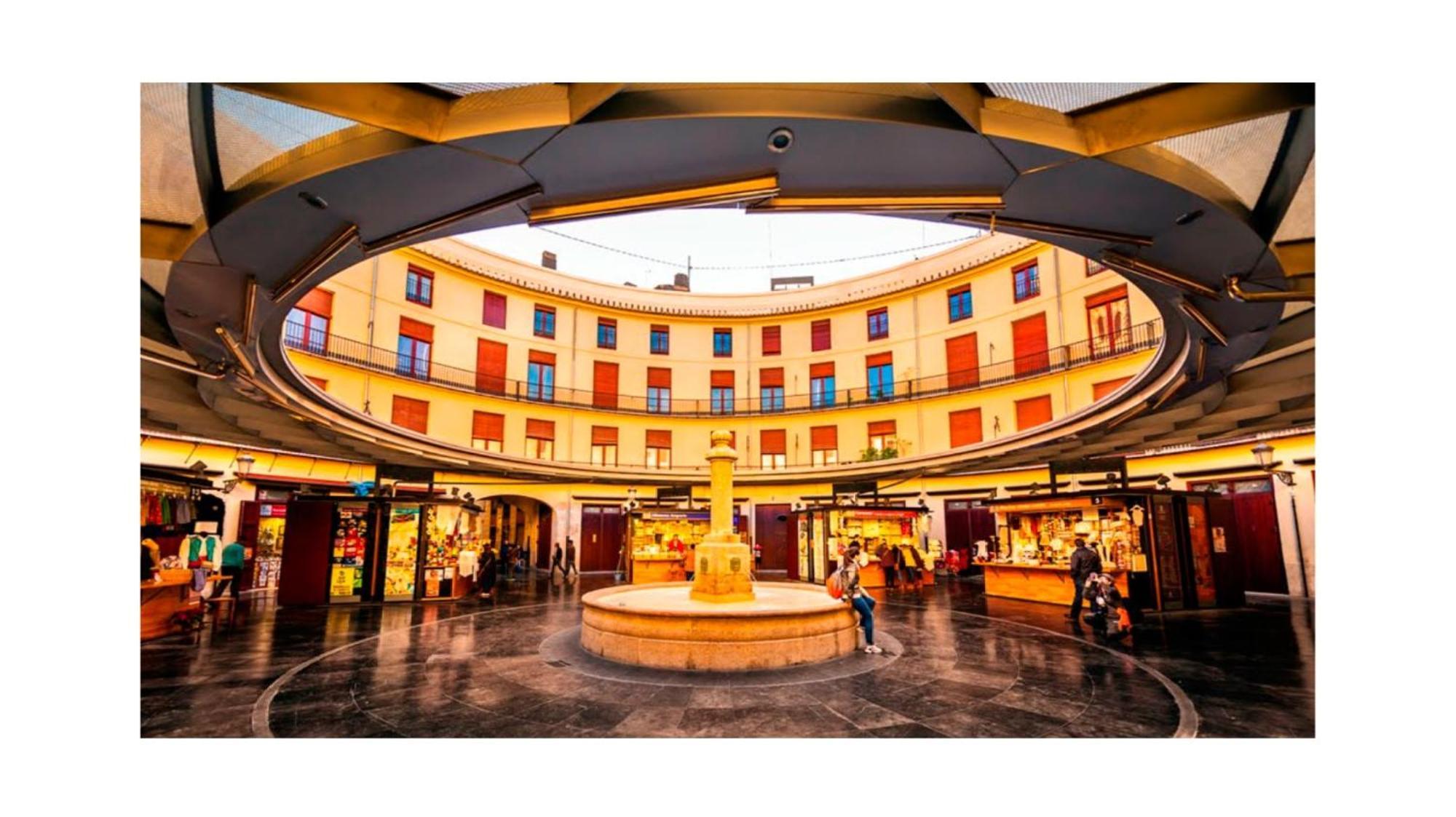 Апартаменти Plaza Redonda Center Валенсія Екстер'єр фото